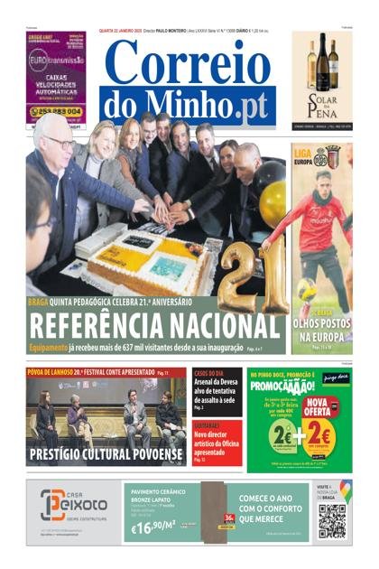 Correio do Minho – 22/01/2025