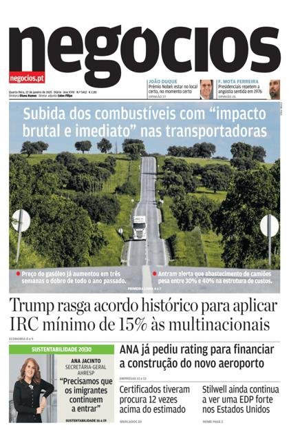 Negócios – 22/01/2025