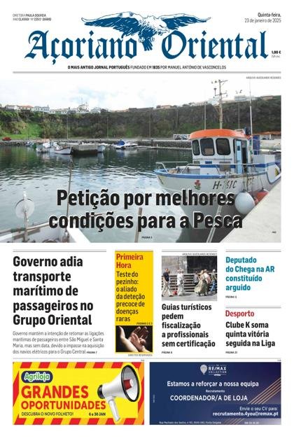 Açoriano Oriental – 23/01/2025