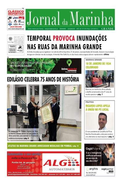 Jornal da Marinha Grande – 23/01/2025