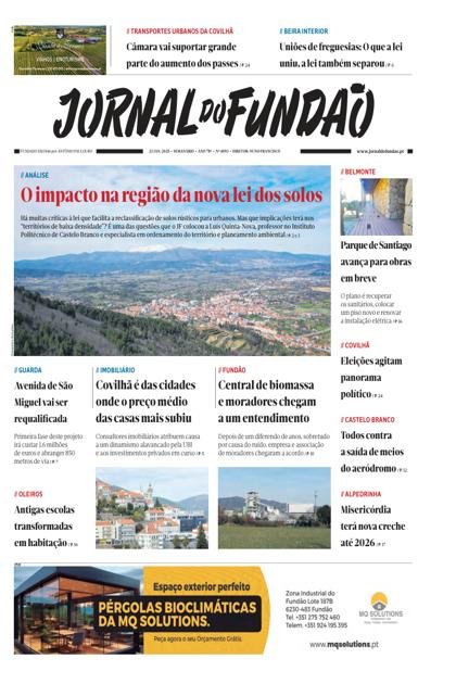 Jornal do Fundão – 23/01/2025