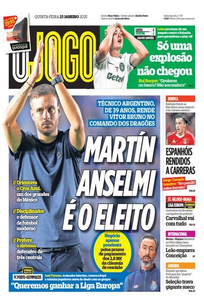 O Jogo – 23/01/2025