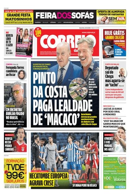 Correio da Manhã – 24/01/2025