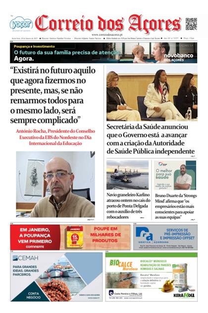 Correio dos Açores – 24/01/2025