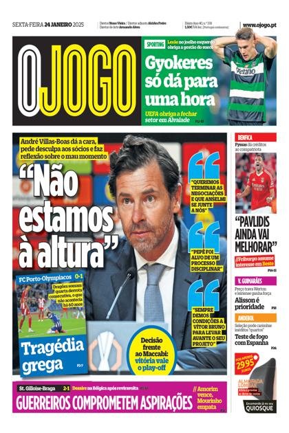 O Jogo – 24/01/2025
