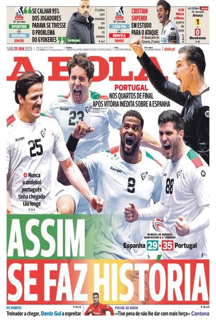 A Bola – 25/01/2025