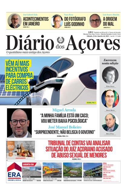 Diário dos Açores – 25/01/2025