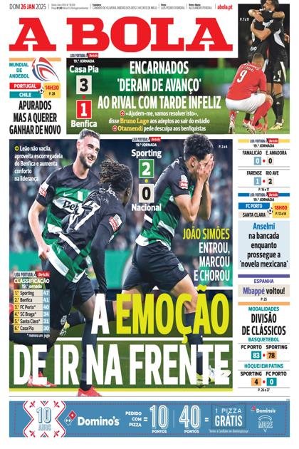 A Bola – 26/01/2025