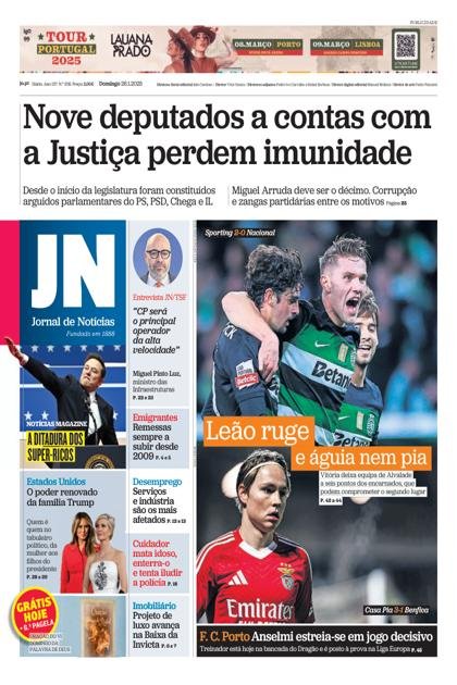 Jornal de Notícias – 26/01/2025