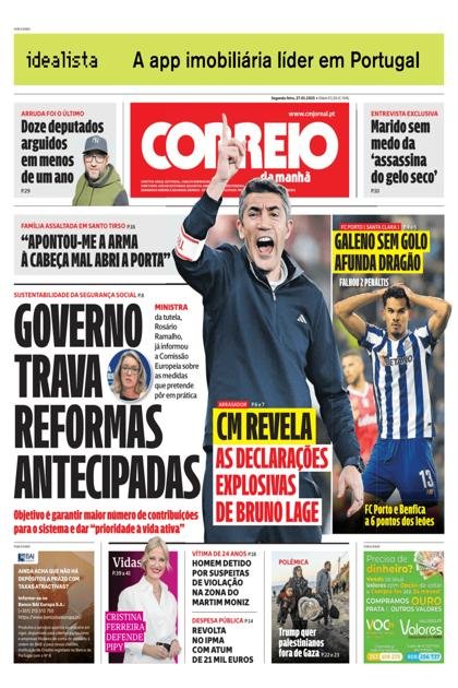 Correio da Manhã – 27/01/2025