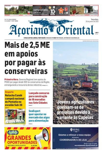 Açoriano Oriental – 28/01/2025