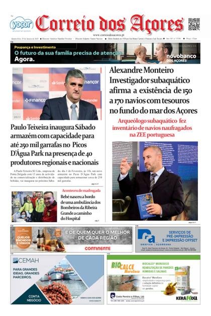 Correio dos Açores – 29/01/2025