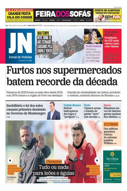 Jornal de Notícias – 29/01/2025