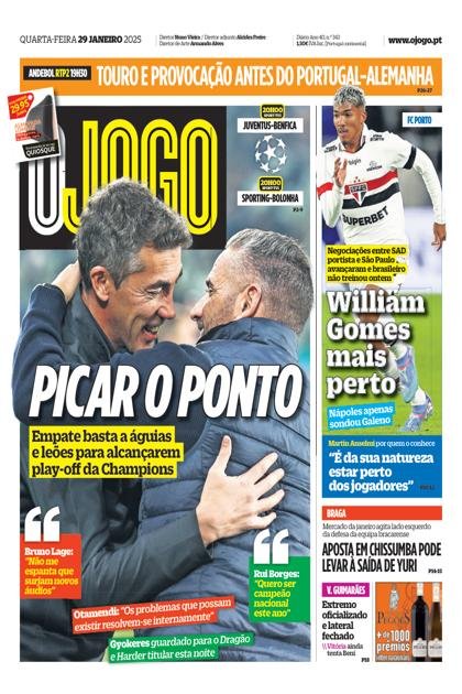 O Jogo – 29/01/2025