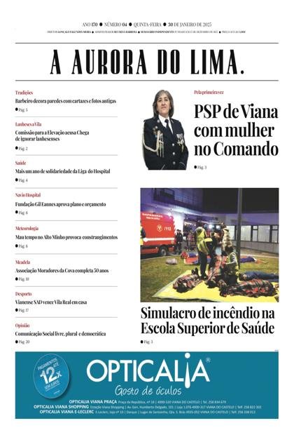 A Aurora do Lima – 30/01/2025