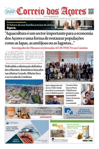 Correio dos Açores – 30/01/2025