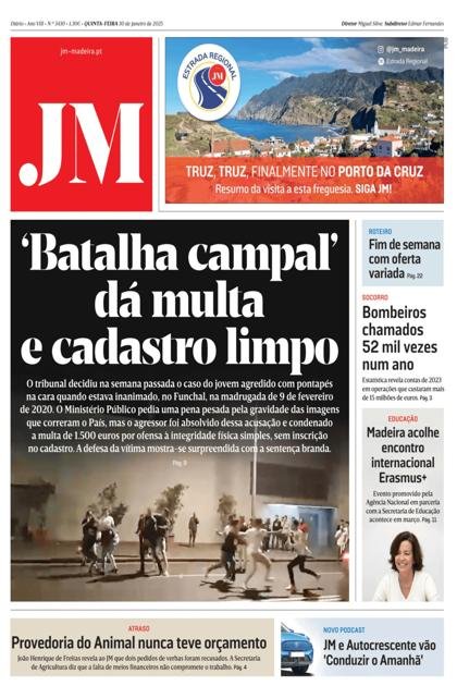 Jornal da Madeira – 30/01/2025