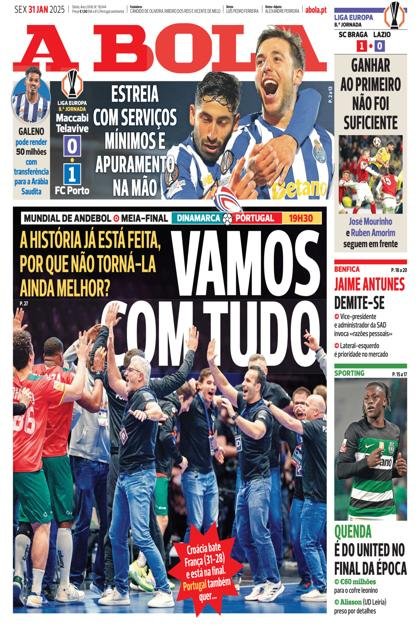 A Bola – 31/01/2025