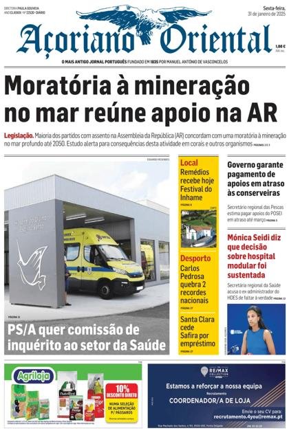 Açoriano Oriental – 31/01/2025