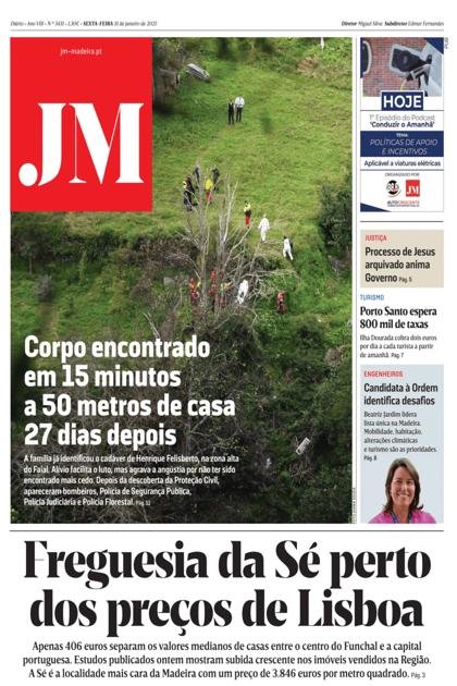Jornal da Madeira – 31/01/2025