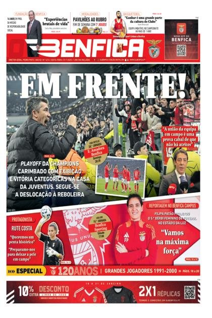 O Benfica – 31/01/2025