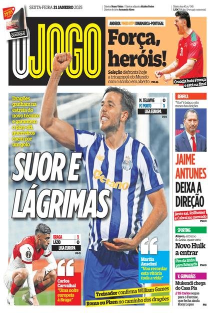 O Jogo – 31/01/2025