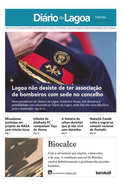 Diário da Lagoa – Fevereiro 2025