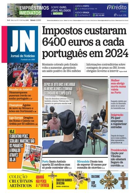 Jornal de Notícias – 1/02/2025