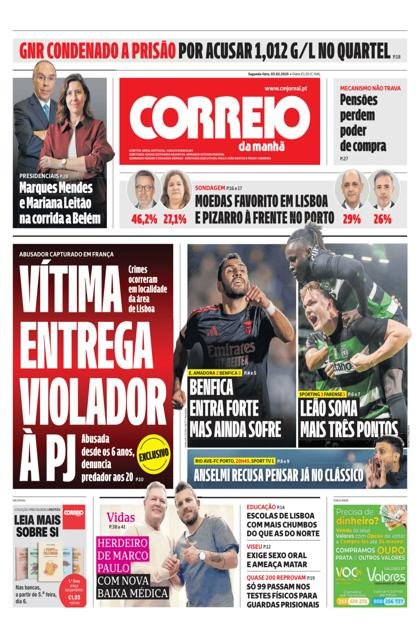 Correio da Manhã – 3/02/2025