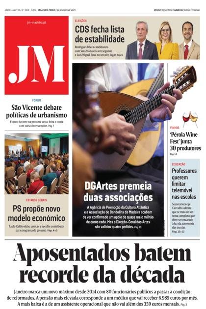 Jornal da Madeira – 3/02/2025