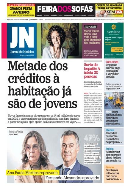 Jornal de Notícias – 5/02/2025