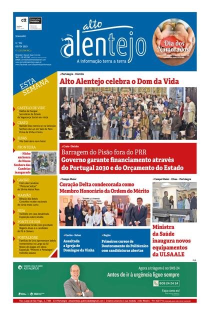 Jornal Alto Alentejo – 5/02/2025