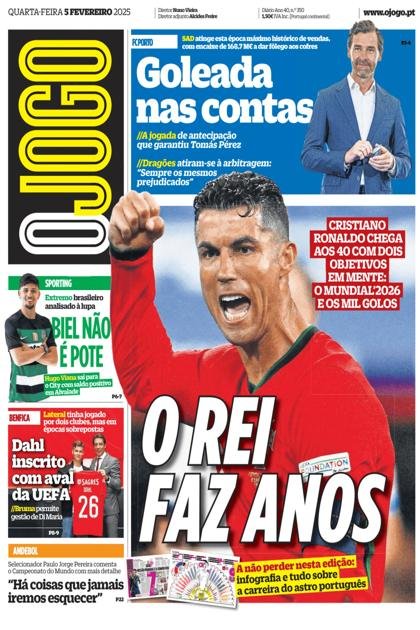 O Jogo – 5/02/2025