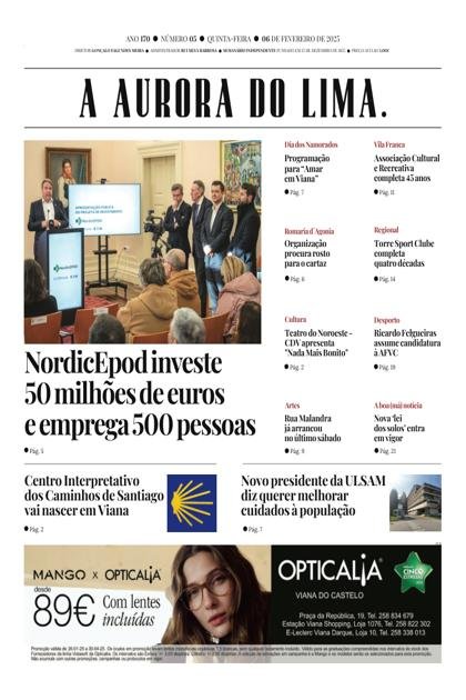 A Aurora do Lima – 6/02/2025