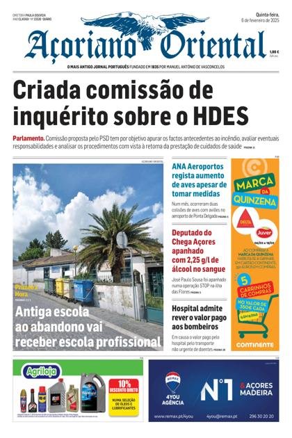 Açoriano Oriental – 6/02/2025