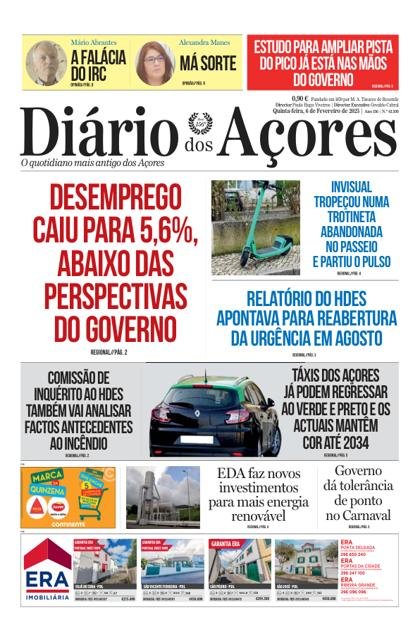 Diário dos Açores – 6/02/2025