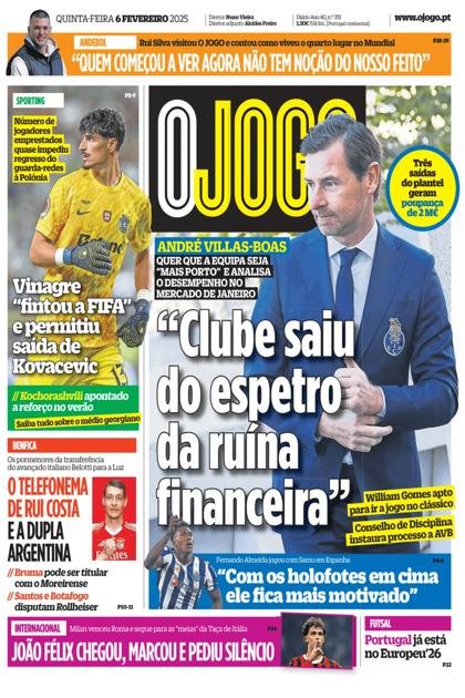 O Jogo – 6/02/2025