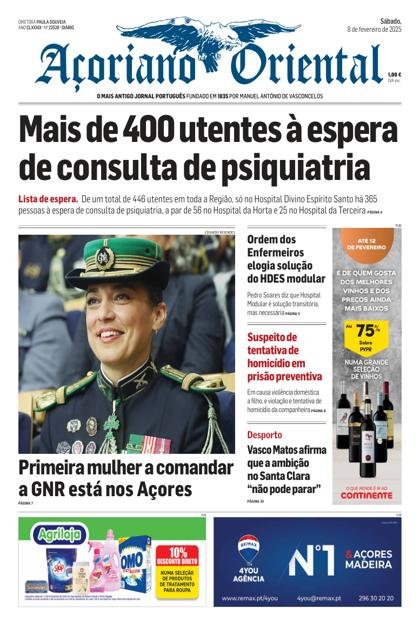 Açoriano Oriental – 8/02/2025