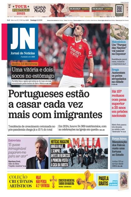 Jornal de Notícias – 9/02/2025