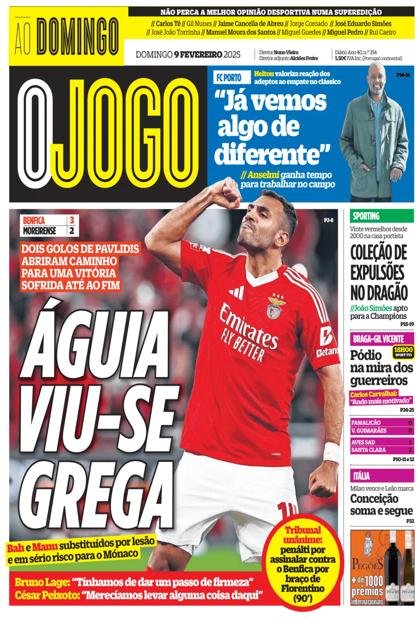 O Jogo – 9/02/2025