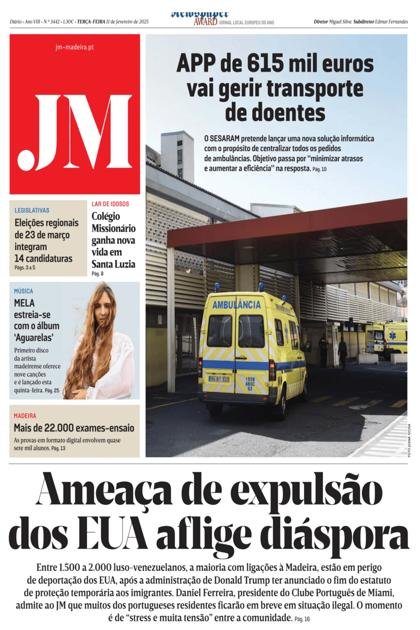 Jornal da Madeira – 11/02/2025