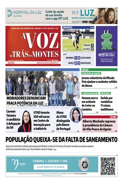 A Voz de Trás os Montes – 12/02/2025