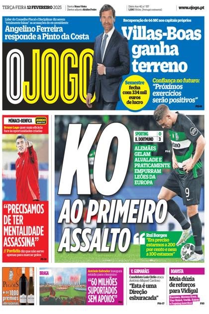 O Jogo – 12/02/2025