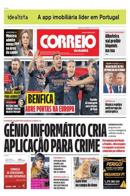 Correio da Manhã – 13/02/2025