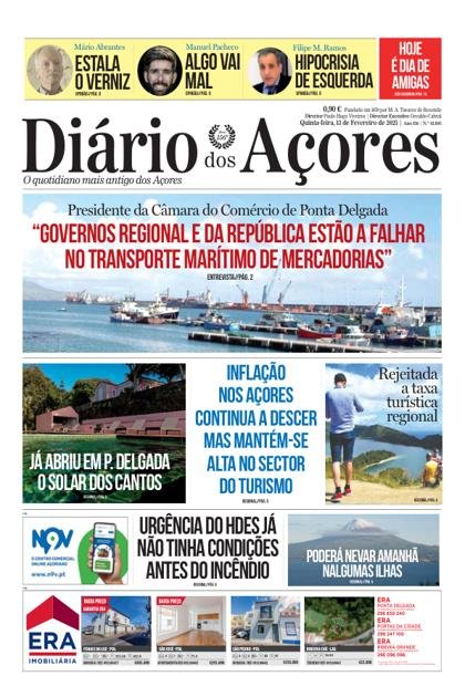 Diário dos Açores – 13/02/2025