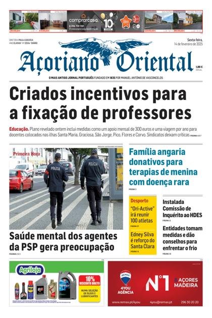 Açoriano Oriental – 14/02/2025