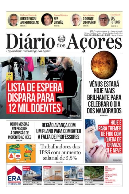Diário dos Açores – 14/02/2025
