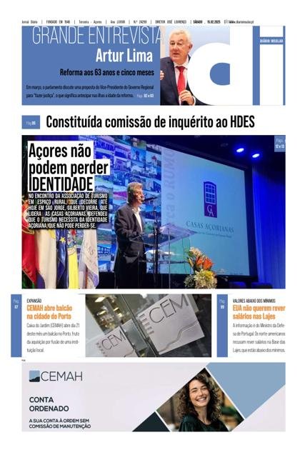 Diário Insular – 15/02/2025