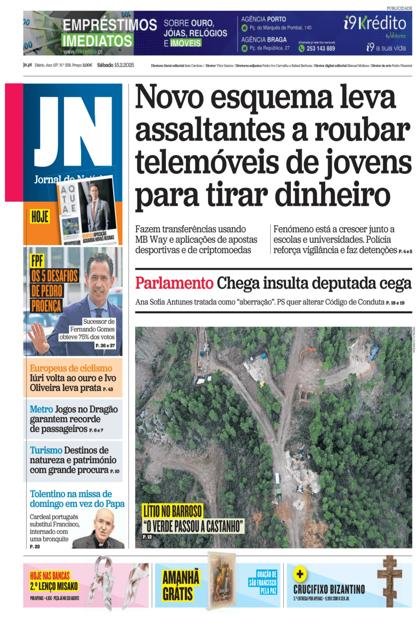 Jornal de Notícias – 15/02/2025