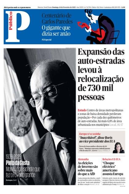 Público OPO – 16/02/2025